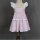 Latest Fancy summer pink stripe baby girl dresses